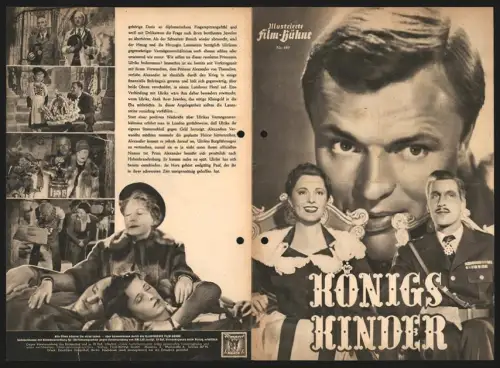 Filmprogramm IFB Nr. 449, Königskinder, Jenny Jugo, Peter van Eyck, Friedrich Schönfelder, Regie: Helmut Käutner
