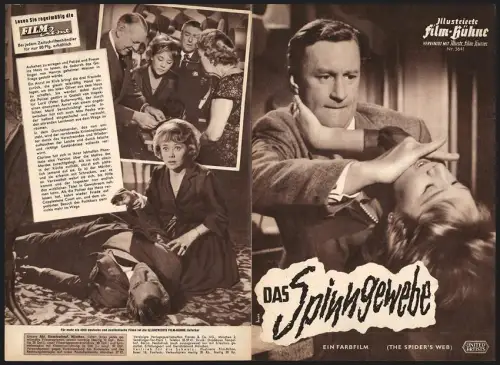 Filmprogramm IFB Nr. 5641, Das Spinngewebe, Glynis Johns, John Justin, Regie: Godfrey Grayson
