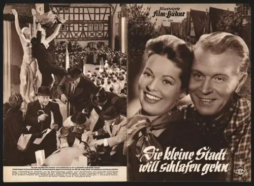 Filmprogramm IFB Nr. 2244, Die kleine Stadt will schlafen gehn, Gustav Fröhlich, Gert Fröbe, Regie: Hans H. König