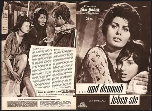 Filmprogramm IFB Nr. 5913, ...und dennoch leben sie, Sophia Loren, Regie: Vittorio De Sica