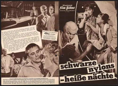 Filmprogramm IFB Nr. 4548, Schwarze Nylons, heisse Nächte, Peter van Eyck, Susanne Cramer, Regie: Erwin Hald