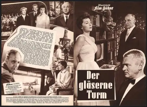 Filmprogramm IFB Nr. 3989, Der gläserne Turm, Lilli Palmer, O.E. Hasse, Regie: Harald Braun