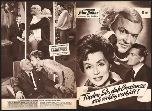 Filmprogramm IFB Nr. 6081, Finden Sie, dass Constanze sich richtig verhält?, Lilli Palmer, P. van Eyck, Regie: T. Pevsner
