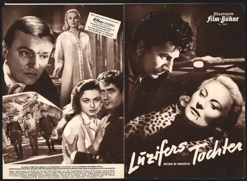 Filmprogramm IFB Nr. 3885, Luzifers Tochter, Michèle Morgan, Daniel Gelin, Regie: Denys de La Patellière