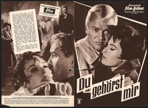 Filmprogramm IFB Nr. 4658, Du gehörst mir, Peter van Eyck, Barbara Rütting, Regie: Wilm ten Haaf