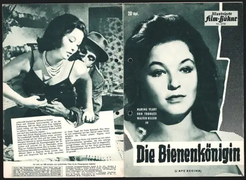 Filmprogramm IFB Nr. 6738, Die Bienenkönigin, Marina Vlady, Ugo Tognazzi, Regie: Marco Ferreri
