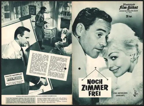 Filmprogramm IFB Nr. 6078, Noch Zimmer frei, Kim Novak, Jack Lemmon, Regie: Richard Quine