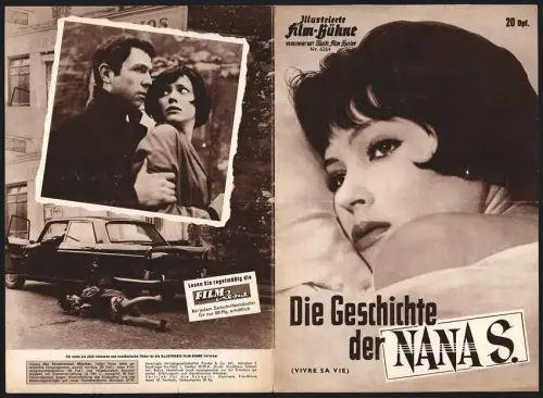 Filmprogramm IFB Nr. 6264, Die Geschichte der Nana S., Anna Karina, Sady Rebbot, Regie: Jean-Luc Godard