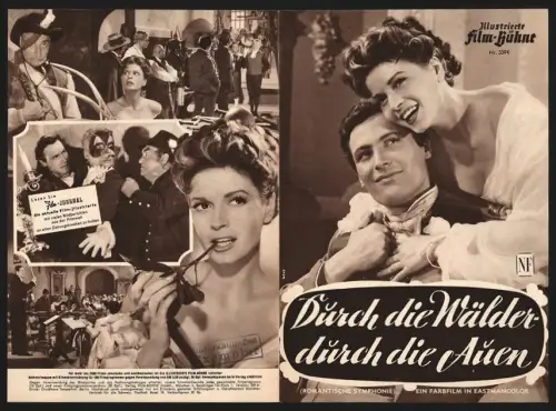 Filmprogramm IFB Nr. 3394, Durch die Wälder, durch die Auen, Eva Bartok, Karl Schönbeck, Regie: Hans Deppe