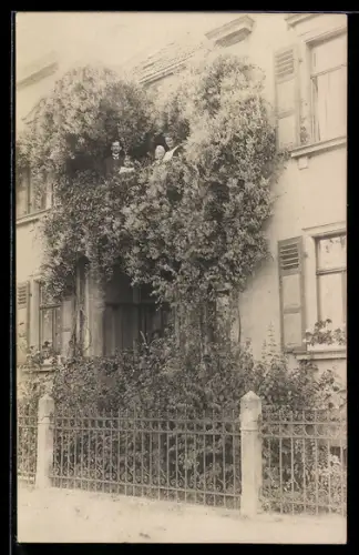 Foto-AK Werneck, Bürgerhaus in der Aussenansicht