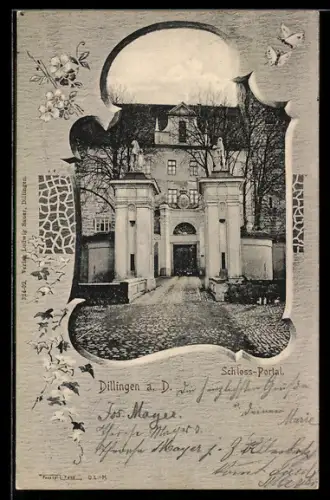 AK Dillingen a. D., Das Schloss-Portal