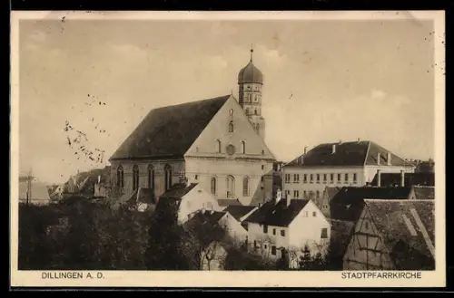 AK Dillingen a. D., Stadtpfarrkirche