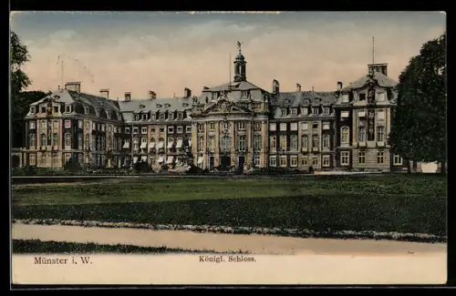 AK Münster i. W., Königl. Schloss