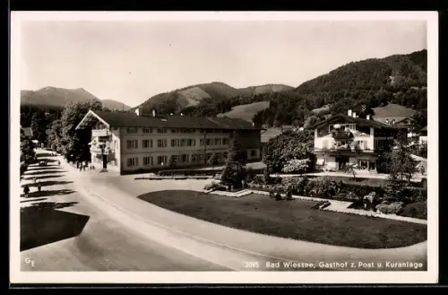 AK Bad Wiessee, Gasthof zur Post u. Kuranlage