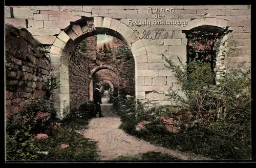 AK Schnaittach, Ruinen der Festung Rothenberg