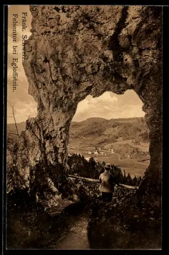 AK Egloffstein /Fränk. Schweiz, Felsentor