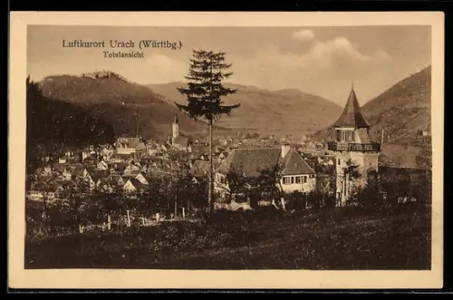 AK Bad Urach, Totalansicht