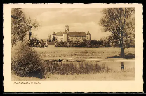 AK Höchstädt a. D., Schloss
