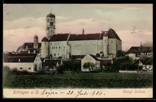 AK Dillingen a. D., Königl. Schloss