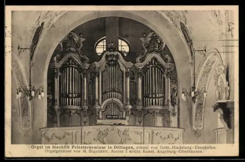 AK Dillingen, Orgel im bischöflichen Priesterseminar