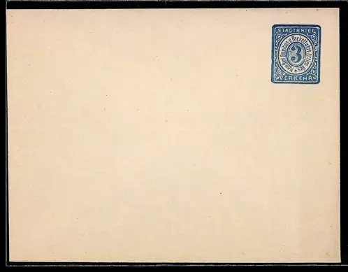 Briefumschlag Neue Berl. Omnibus u. Paketfahrt-Aciten-Ges., Private Stadtpost