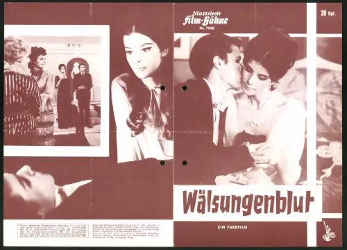 Filmprogramm IFB Nr. 7030, Wälsungenblut, Rudolf Forster, Margot Hielscher, Ingeborg Hallstein, Regie Rolf Thiele