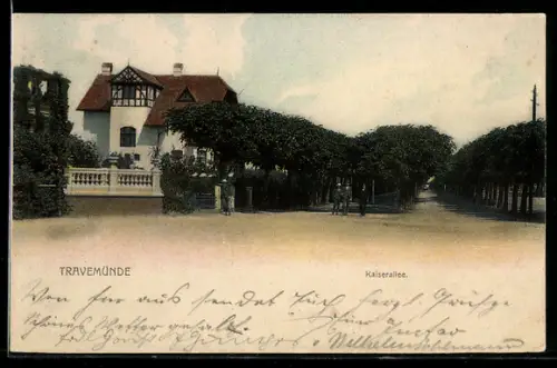 AK Travemünde, Villa in der Kaiserallee