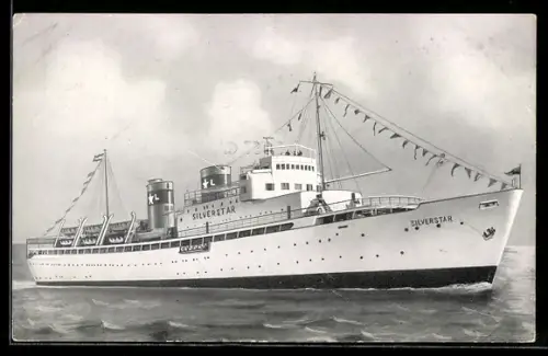 AK Passagierschiff S.S. Silverstar in Fahrt auf hoher See
