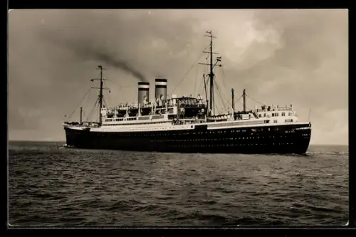 AK Passagierschiff New York der Hamburg-Amerika Linie in Heckansicht