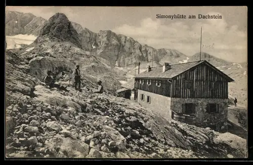 AK Simonyhütte, Blick auf den Dachstein