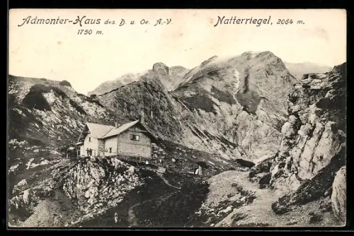 AK Admonter-Haus mit Natterriegel