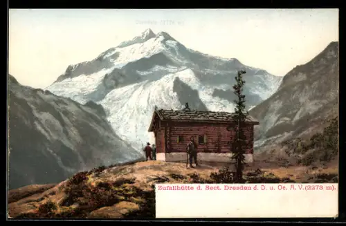 AK Zufallhütte d. Sect. Dresden