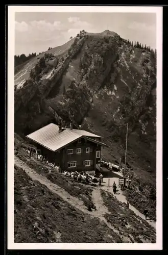 AK Staufner Haus, am Hochgrat mit Seelenkopf