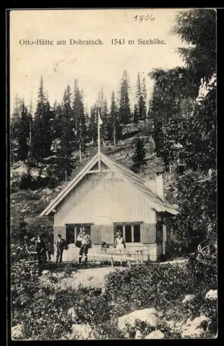 AK Otto-Hütte, Berghütte am Dobratsch