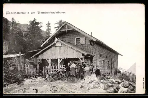 AK Ennsthalerhütte, Berghütte am Tamischbachturm