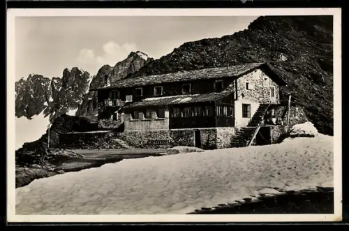 AK Rifugio D. Marinelli, Gruppo del Bernina, Club Alpino Italiano, Sezione Voltellinese