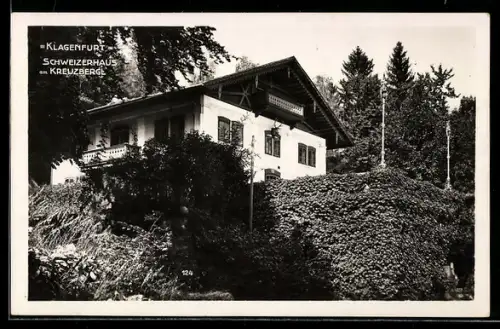AK Klagenfurt, Schweizerhaus am Kreuzbergl