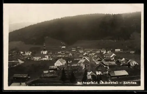 AK Weitensfeld im Gurktal, Teilansicht mit Kirche