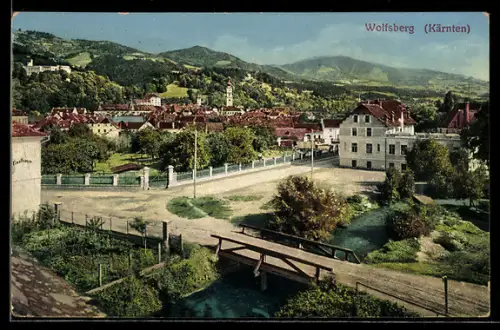AK Wolfsberg, Blick auf die Siedlung