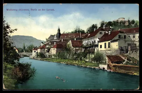 AK Wolfsberg /Kärnten, Partie an der Lavant