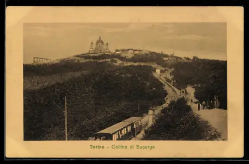 AK Torino, Collina di Superga, Bergbahn