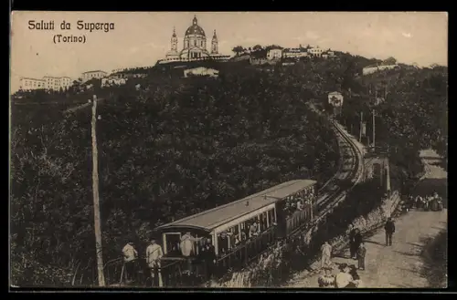 AK Torino, Superga, Bergbahn