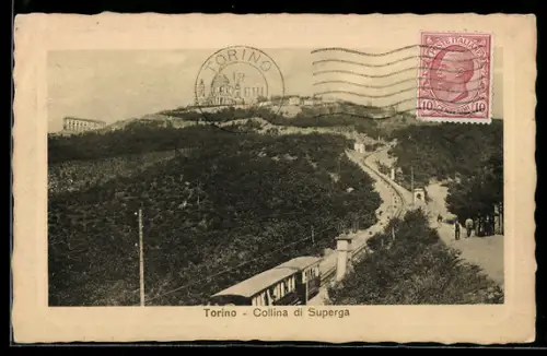 AK Torino, Collina di Superga, Bergbahn