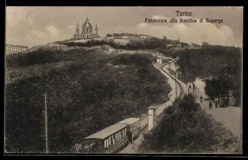 AK Torino, Funcolare alla Basilica di Superga, Bergbahn