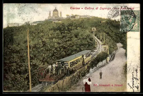 AK Torino, Collina di Superga, Bergbahn