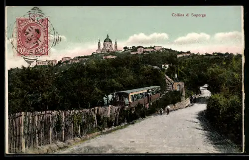 AK Torino, Collina di Superga, Bergbahn