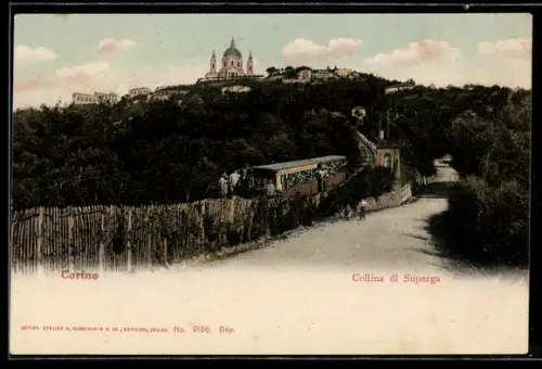AK Torino, Collina di Superga, Bergbahn