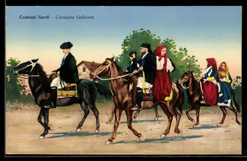 AK Gallura, Costumi Sardi, Cavalcata Gallurese