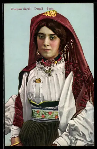 AK Dorgali, Costumi Sardi, Sposa