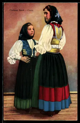AK Orune, Costumi Sardi